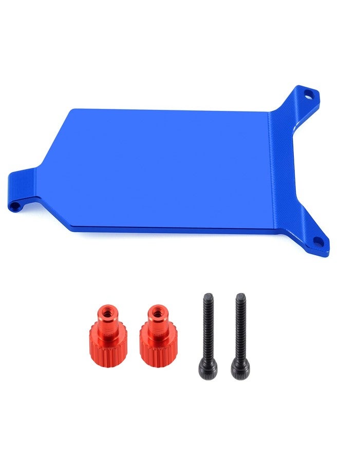 JGGZONE Aluminum Alloy Electronics and Receiver Mounting Plate for 1/24 Buggy Losi Micro-B 2WD Buggy RC Car Upgrade Parts Accessories Replacement (Blue) - Image 2